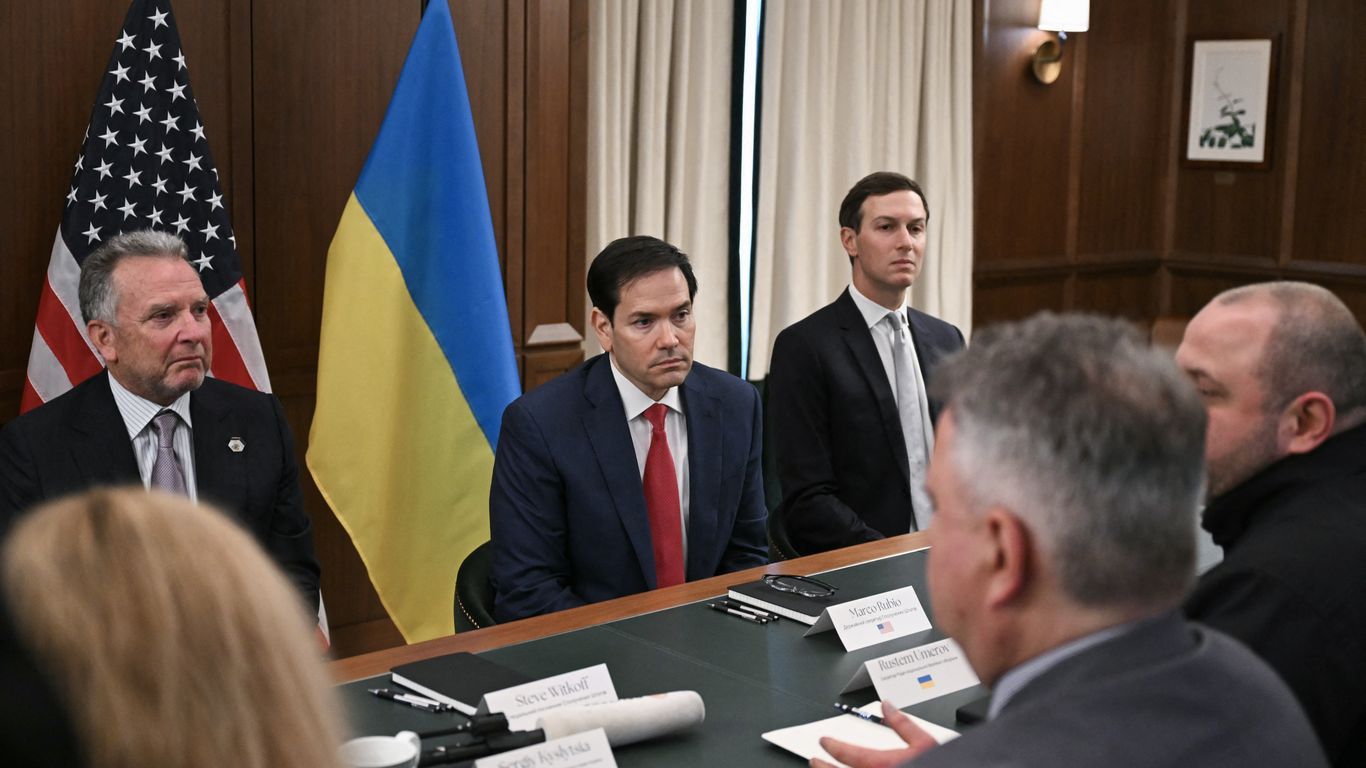 Post-war borders dominated "intense" U.S.-Ukraine talks