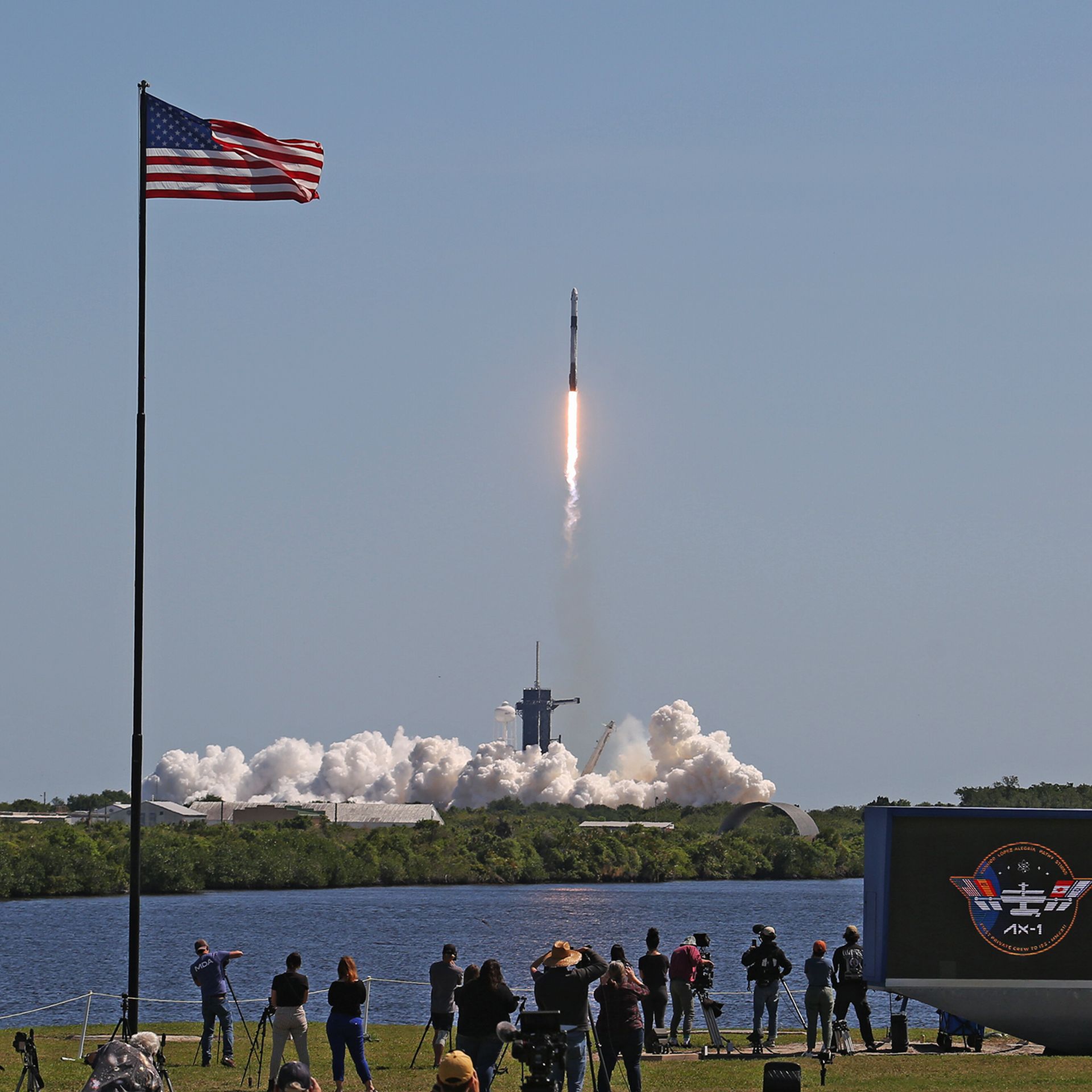 First Rocket Spacex