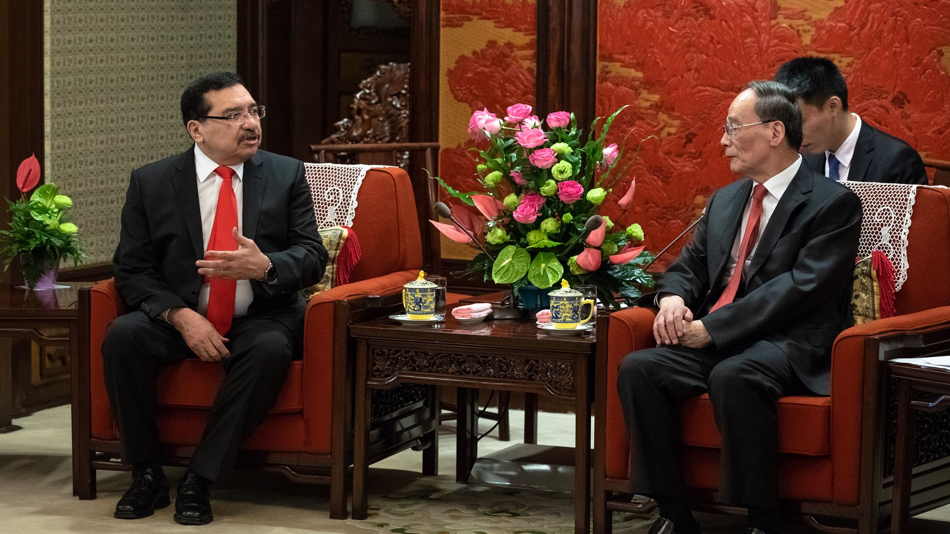 Chinese Vice President and Salvadorian politician.