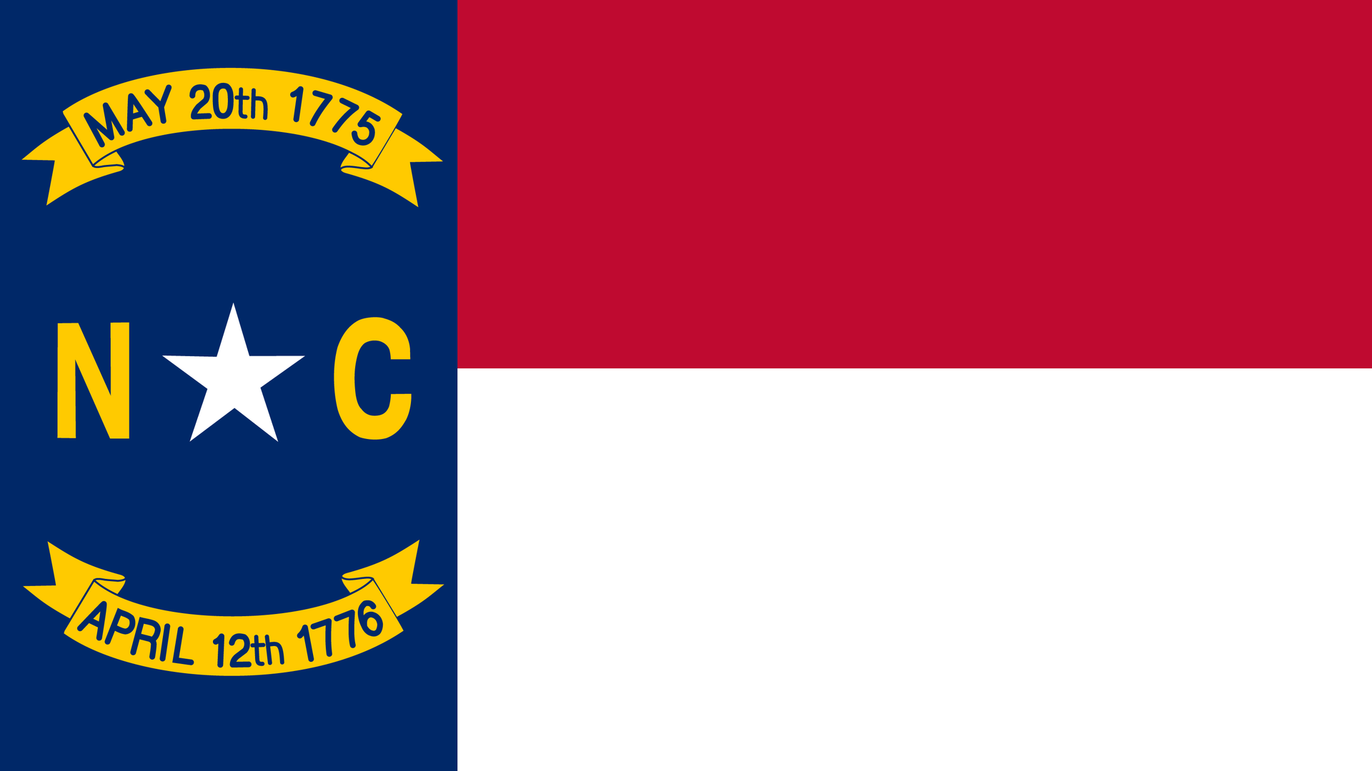 flag of the state of north carolina