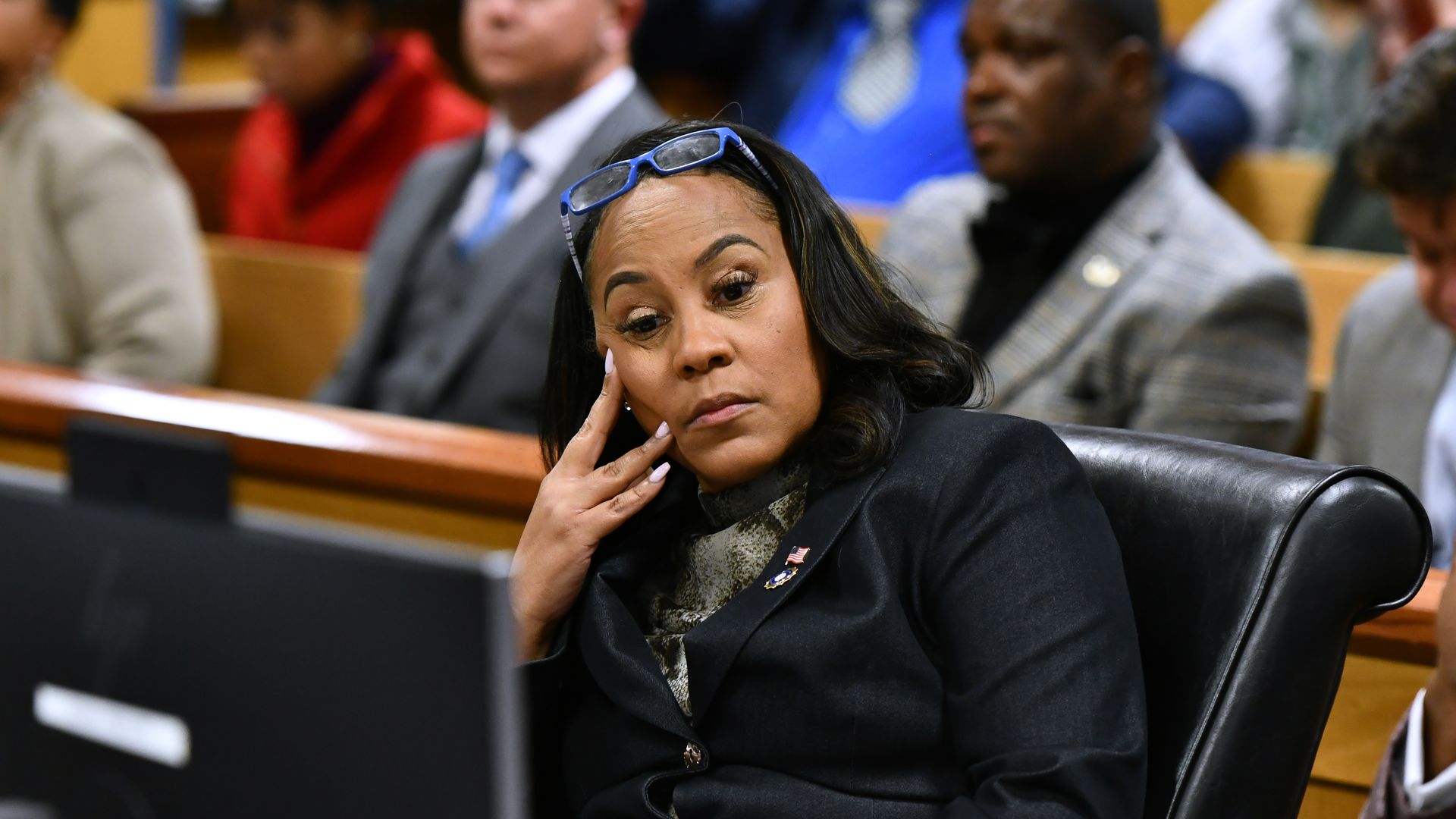Fulton County District Attorney Fani Willis Photo: Dennis Byron-Pool/Getty Images