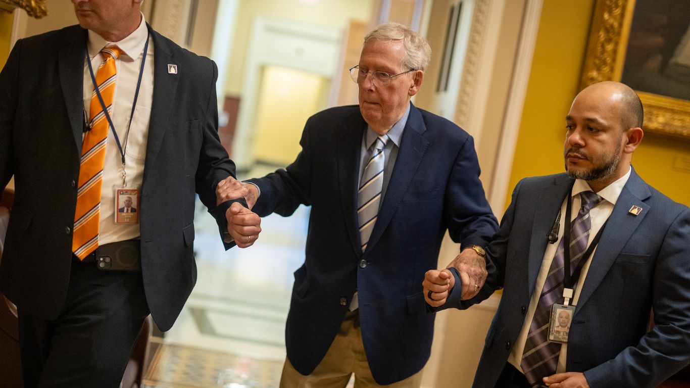 House Democrat wants reckoning after Mitch McConnell, Tom Kean Jr. absences