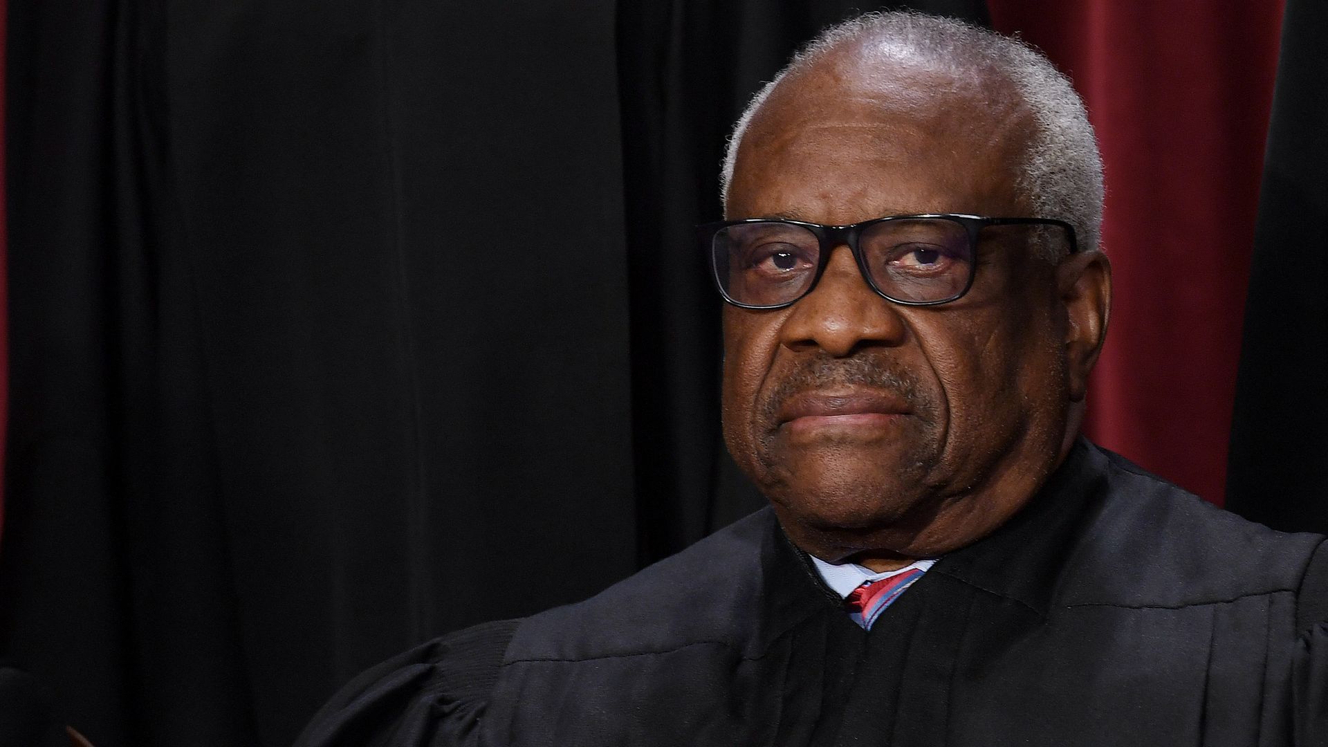 Justice Clarence Thomas in the Supreme Court in October 2022.