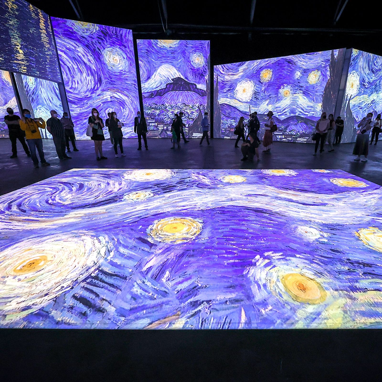 Van Gogh art experience: Alive vs. Immersive comparison - Axios Tampa Bay