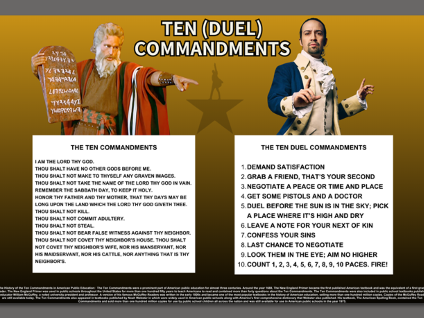 Here&rsquo;s what Louisiana&rsquo;s 10 Commandment posters for classrooms 