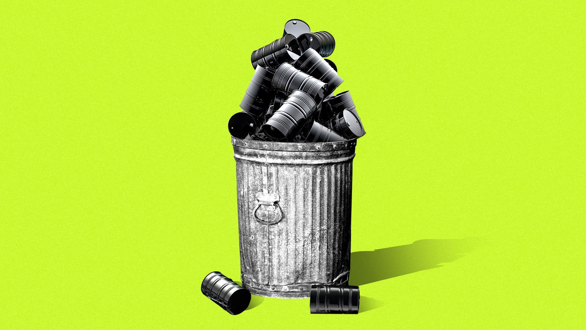 An illustration of a barrel of oil.