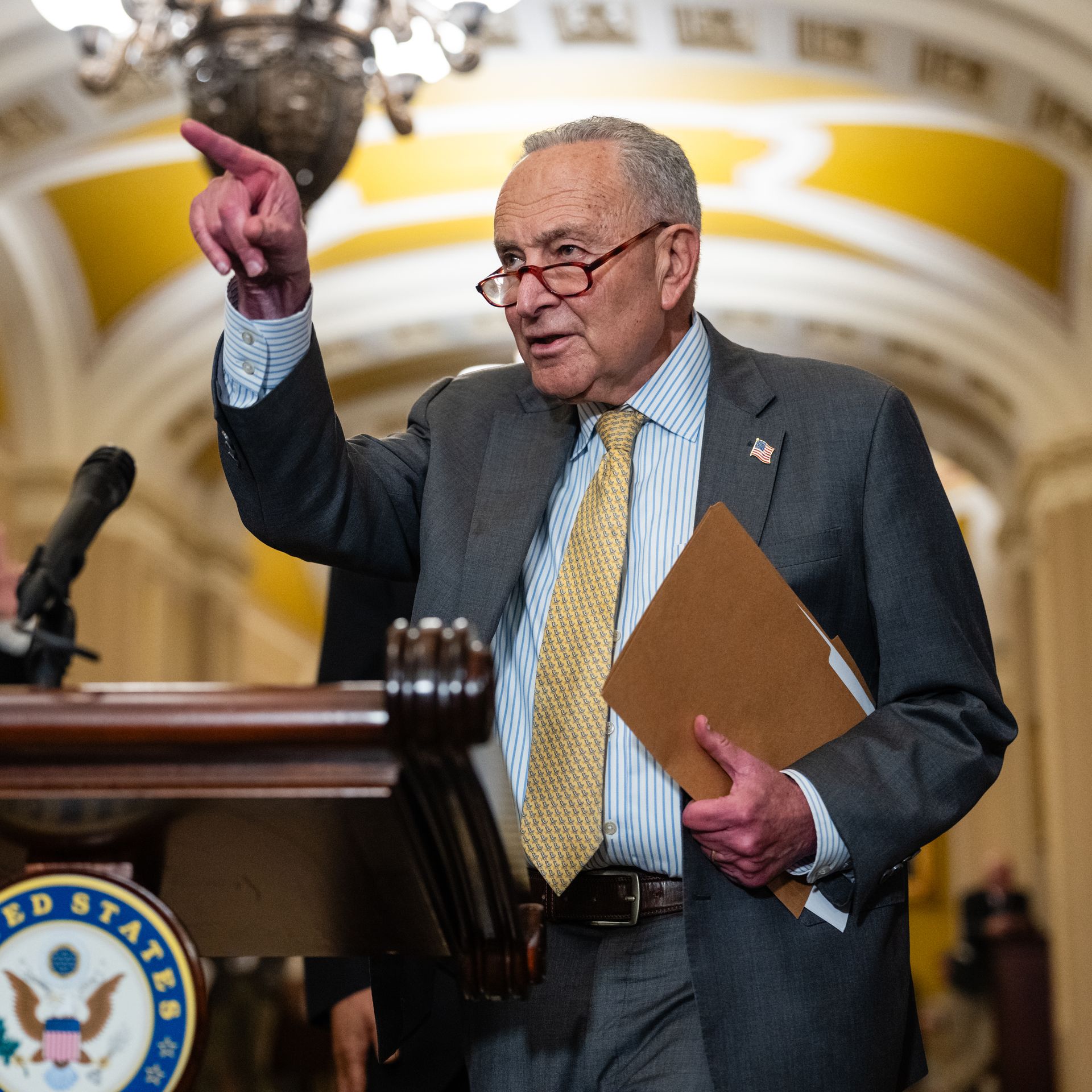 Senate Dems preserve shutdown leverage over Trump, GOP