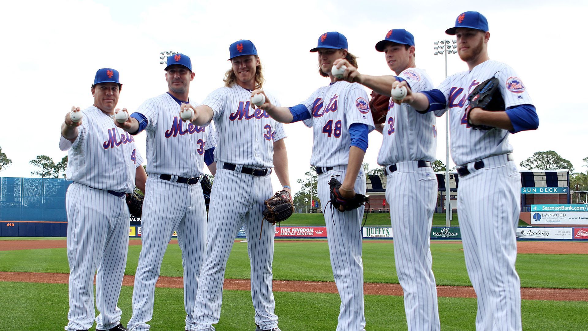 New York Mets baseball players