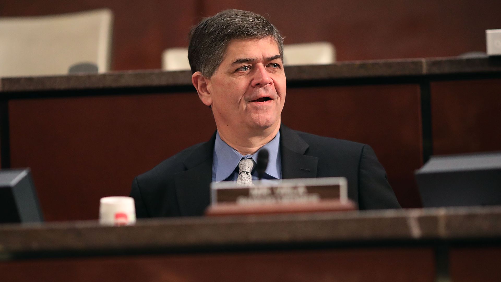 Rep. Filemon Vela is seen during a congressional hearing.