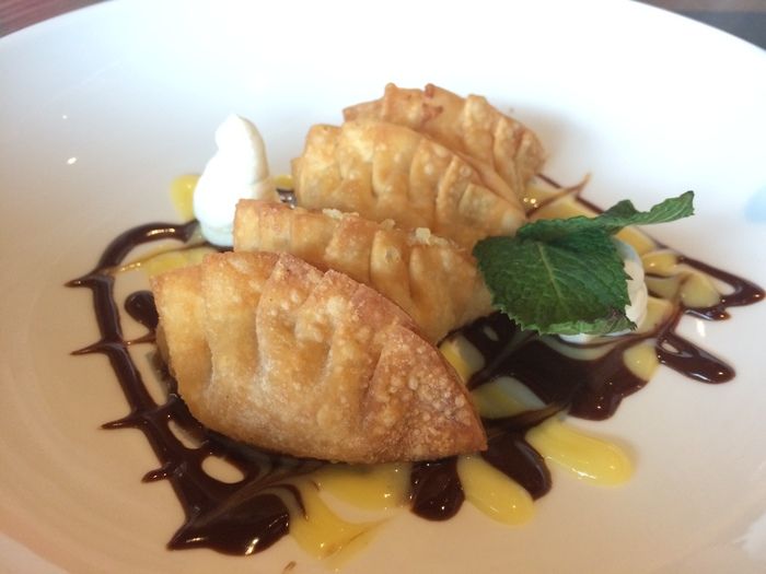 CO crispy cheesecake wontons