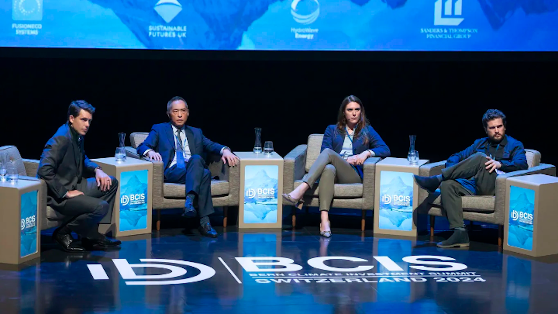 Creators of the HBO show "Industry"