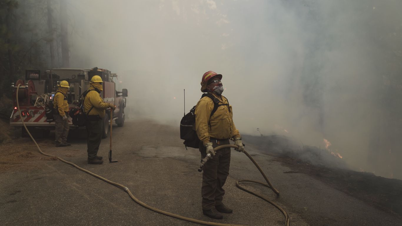 Thousands evacuated in Washington state as 66 large fires burn in U.S. - Axios