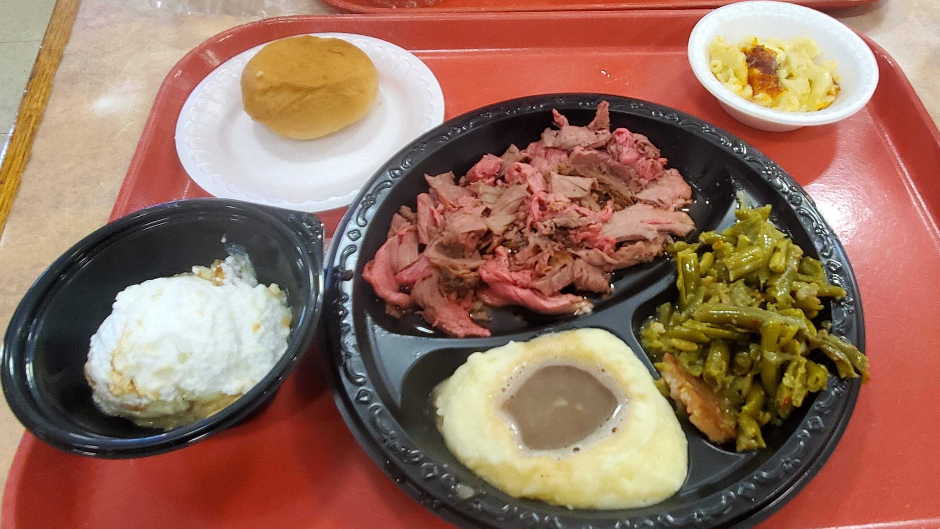 A plate of food from Arnold's