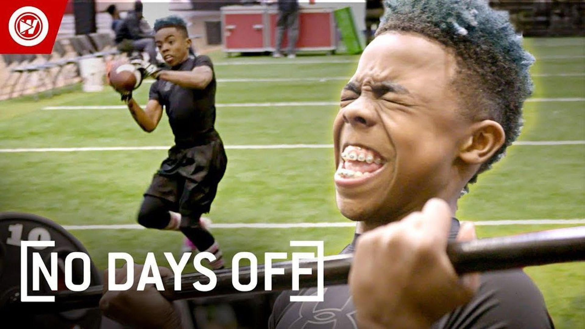 13-year-old football and track prodigy, Maxwell "Bunchie" Young