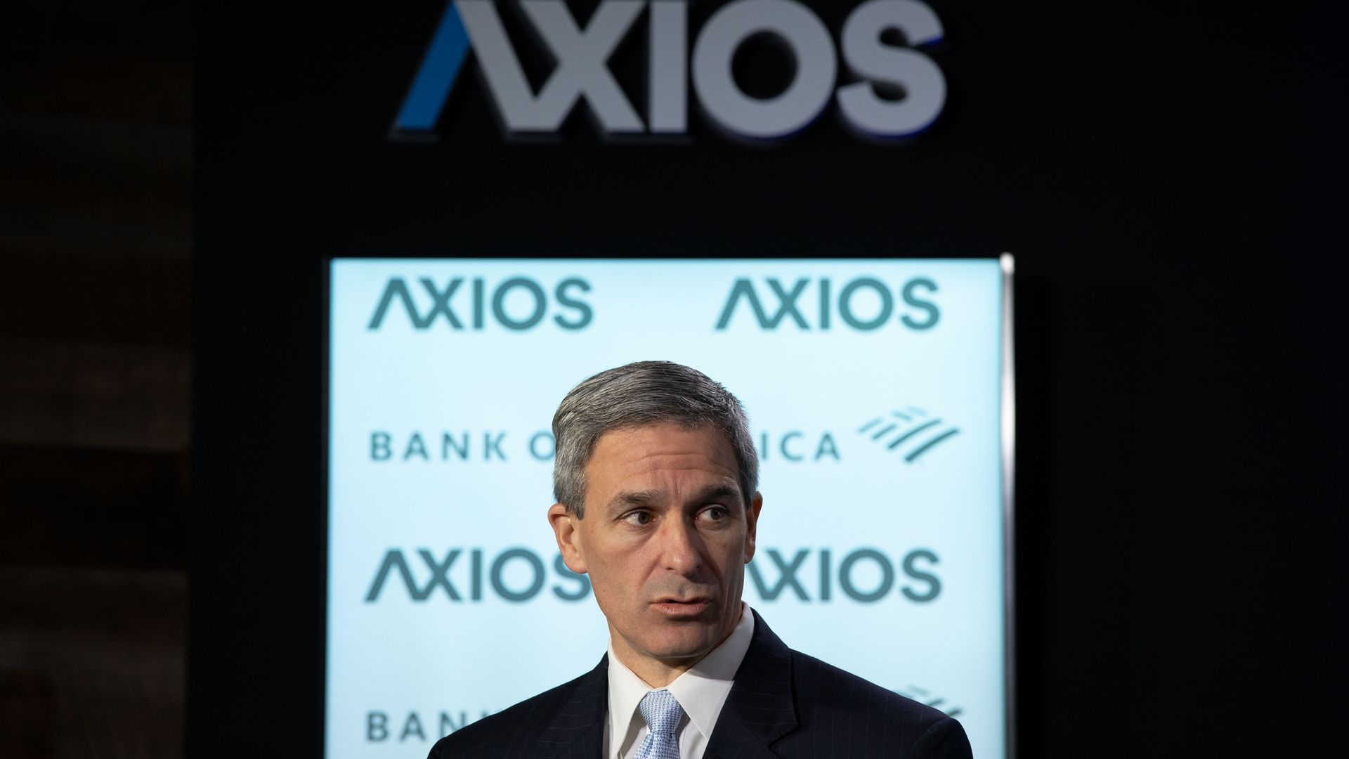 Ken Cuccinelli at an Axios event