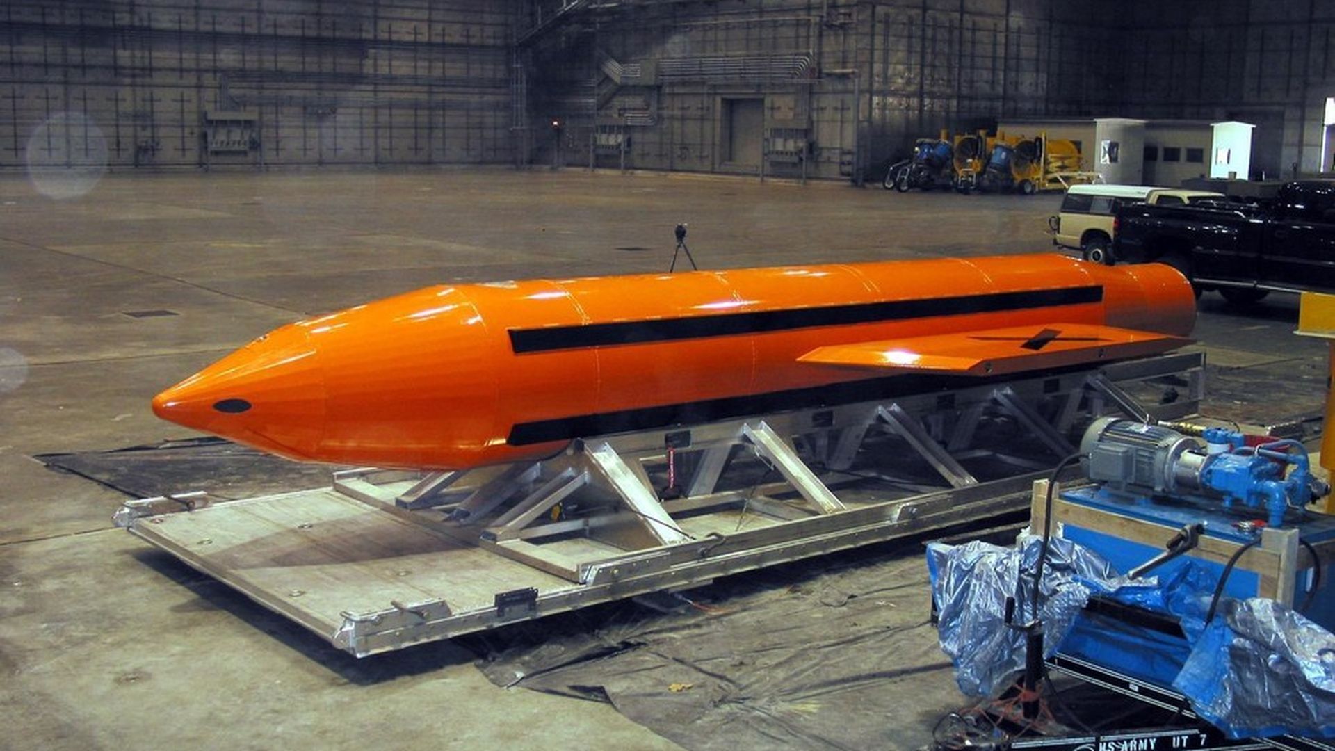 U.S. Drops Largest Non-nuclear Bomb Ever Used In Afghanistan