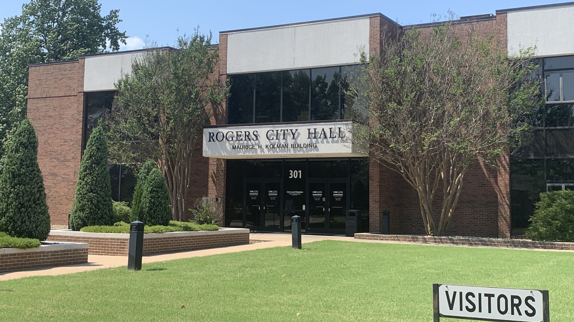 photo of rogers city hall