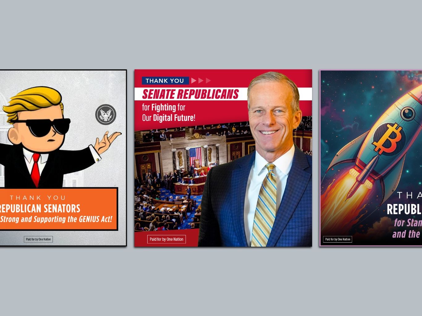 Republican group boosts its senators at Bitcoin 2025