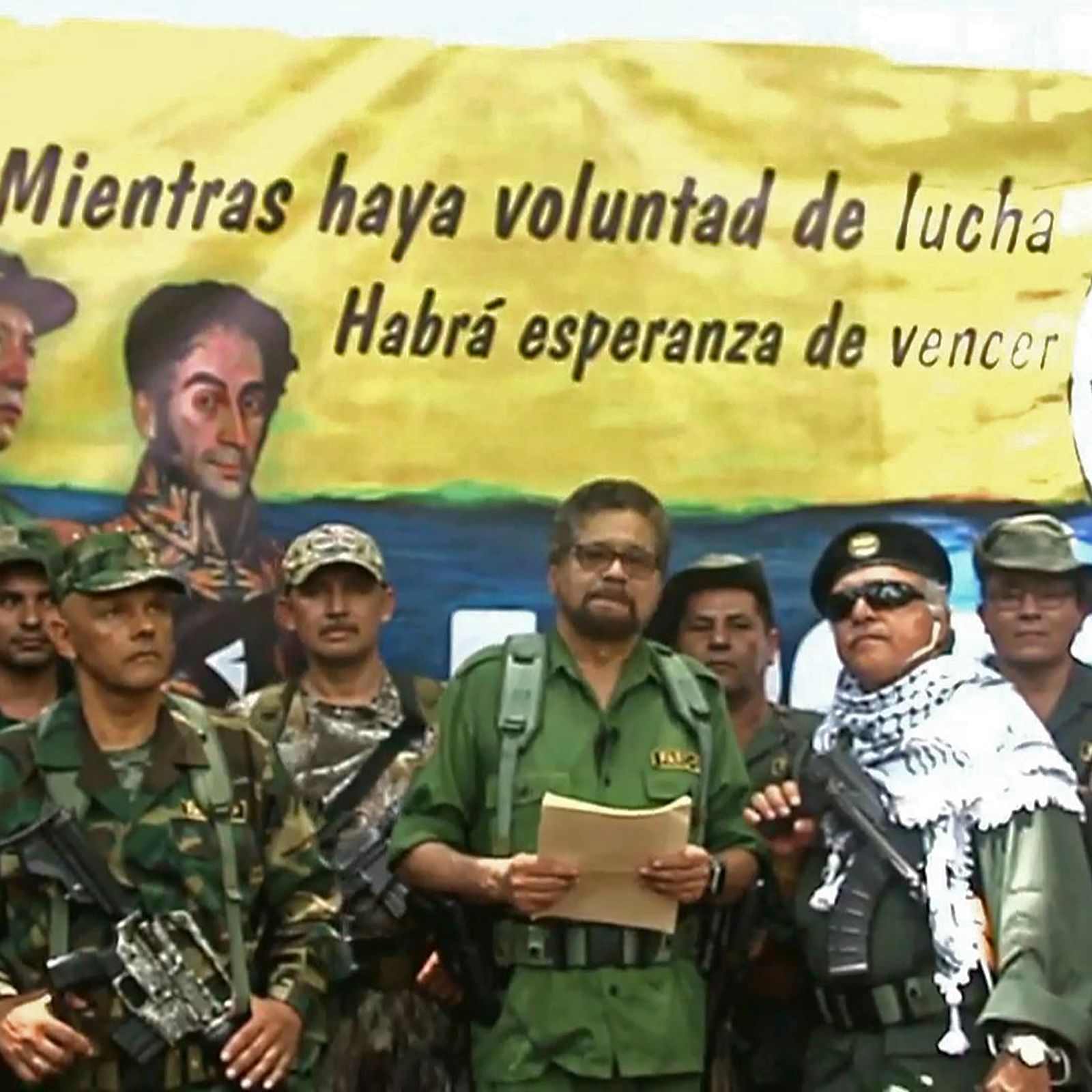 Colombia's FARC rebels issue call to arms 3 years after peace deal