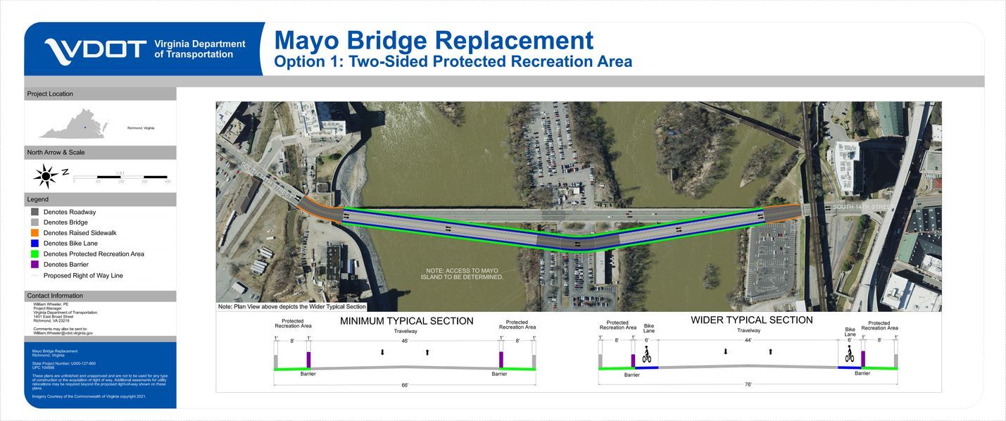 Concept #1 – Two-Sided Protected Recreation Area