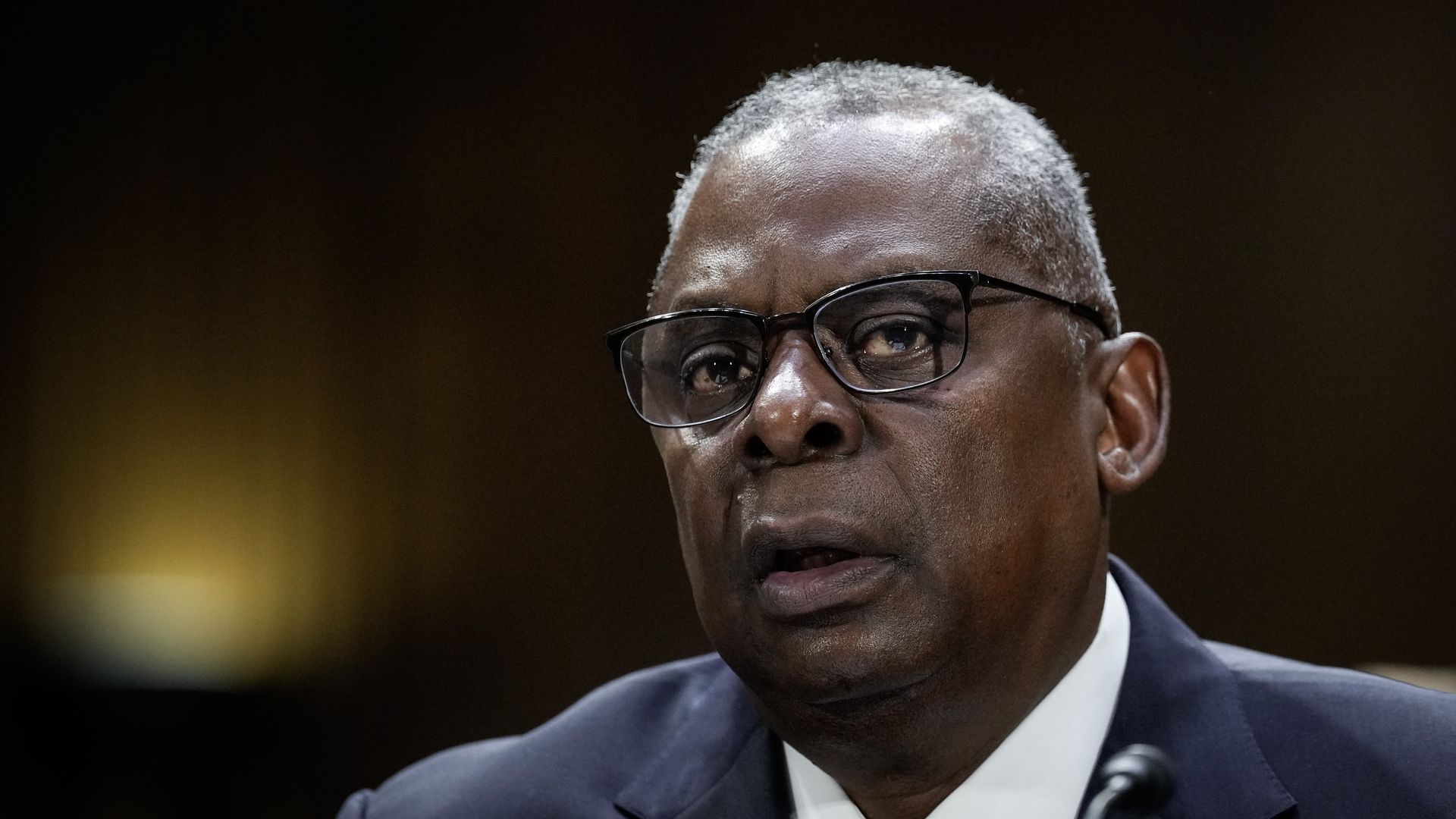 Lloyd Austin testifies at a Senate Appropriations Committee 