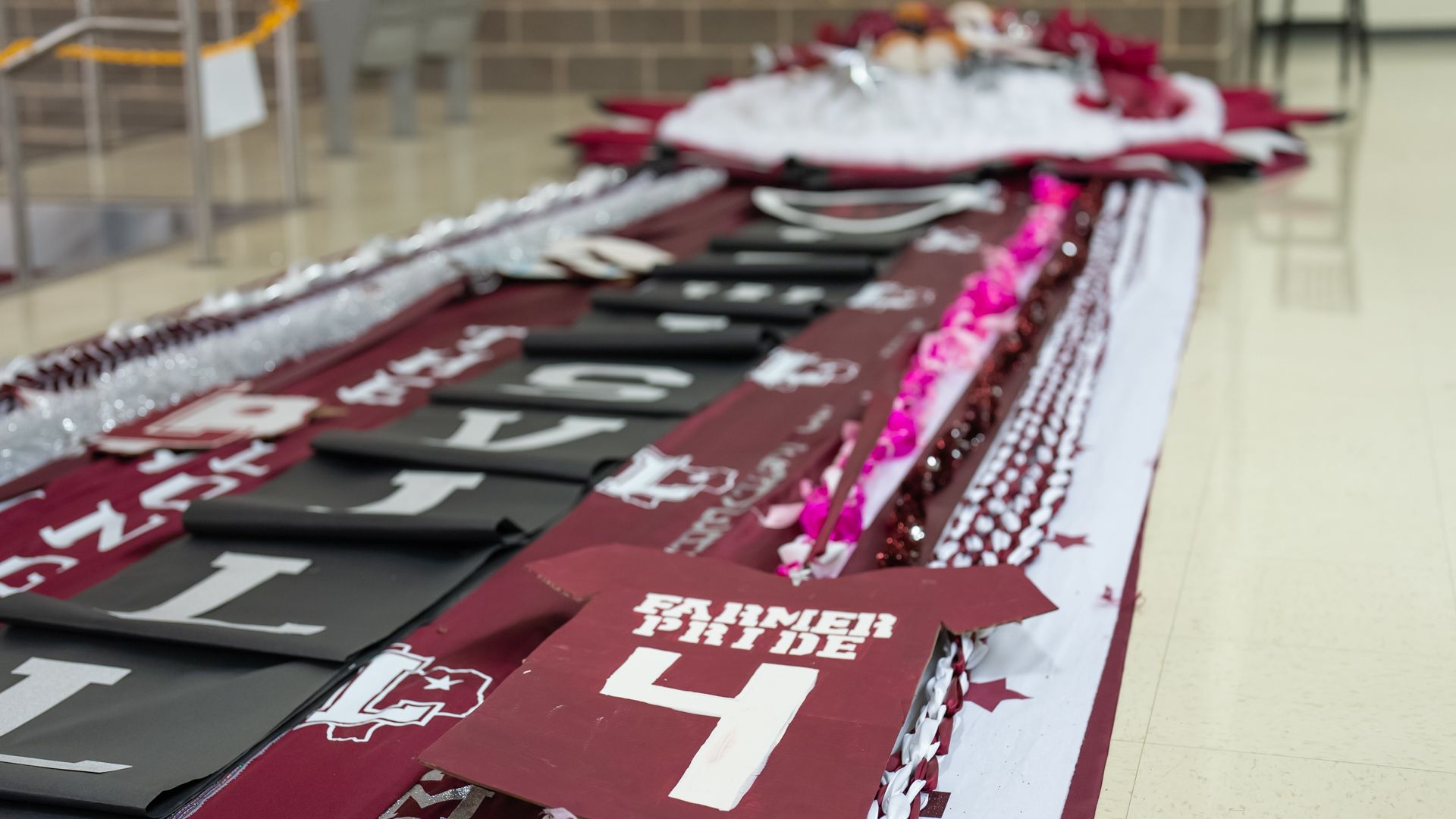 A gigantic homecoming mum