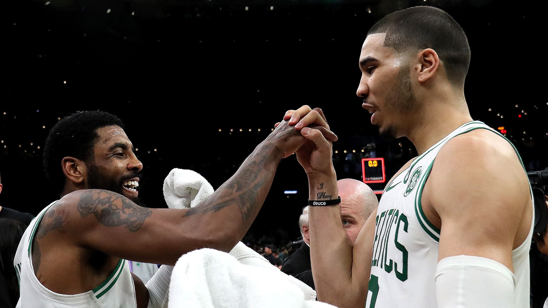 Kyrie Irving and Jayson Tatum