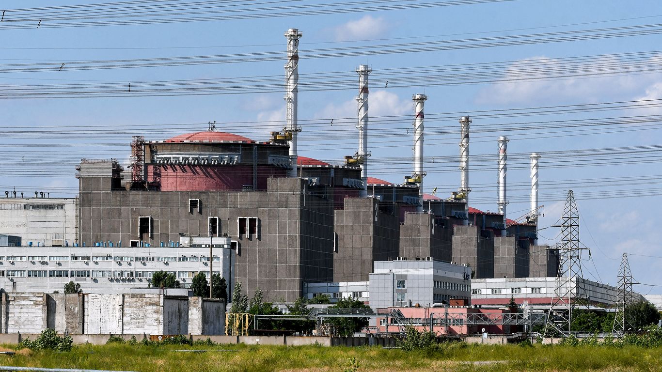 Russian forces shelling Europe's largest nuclear power station