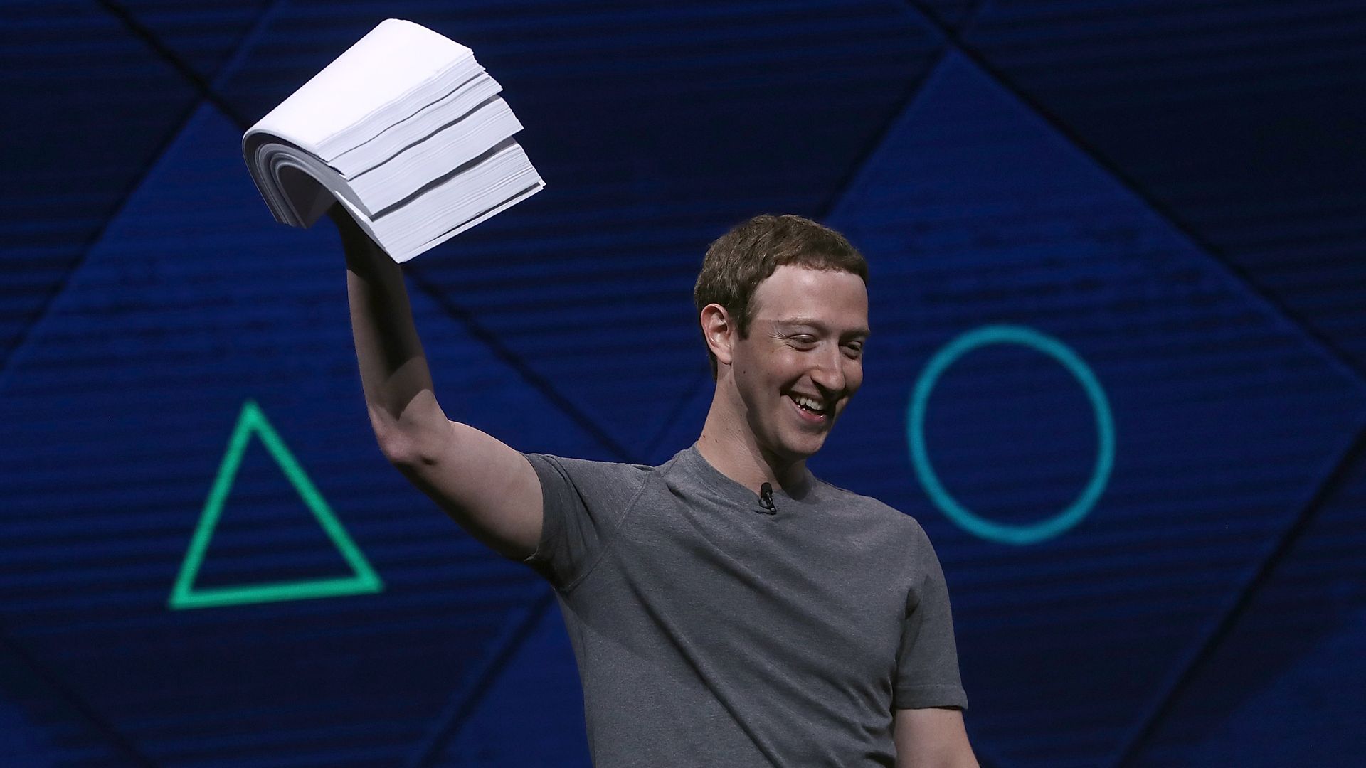 Facebook CEO Mark Zuckerberg. 