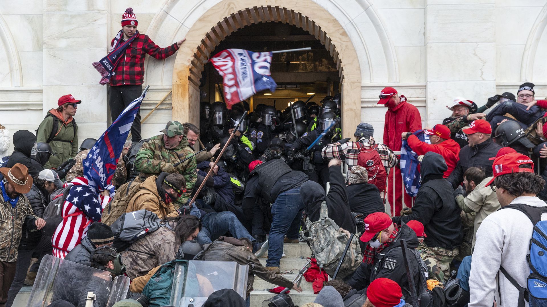 Rioters storm the U.S. Capitol