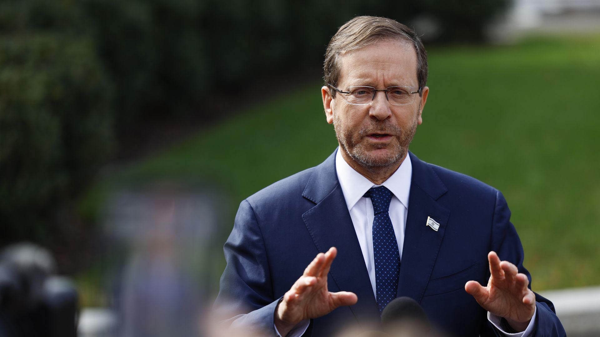 Israeli President Isaac Herzog