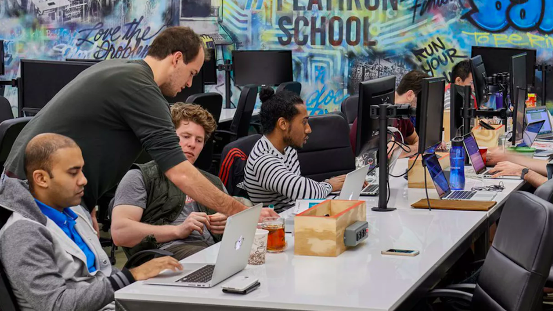 Students at Flatiron School