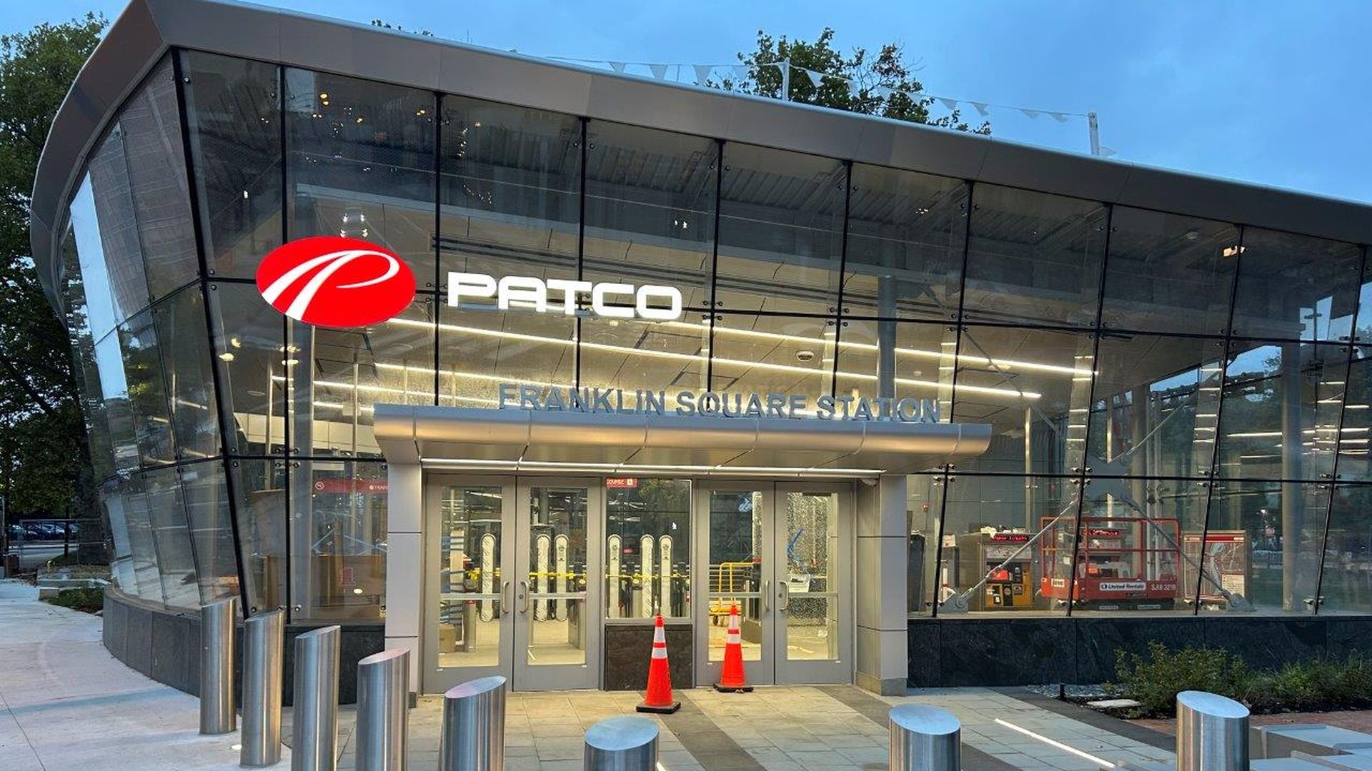 PATCO's renovated Franklin Square station