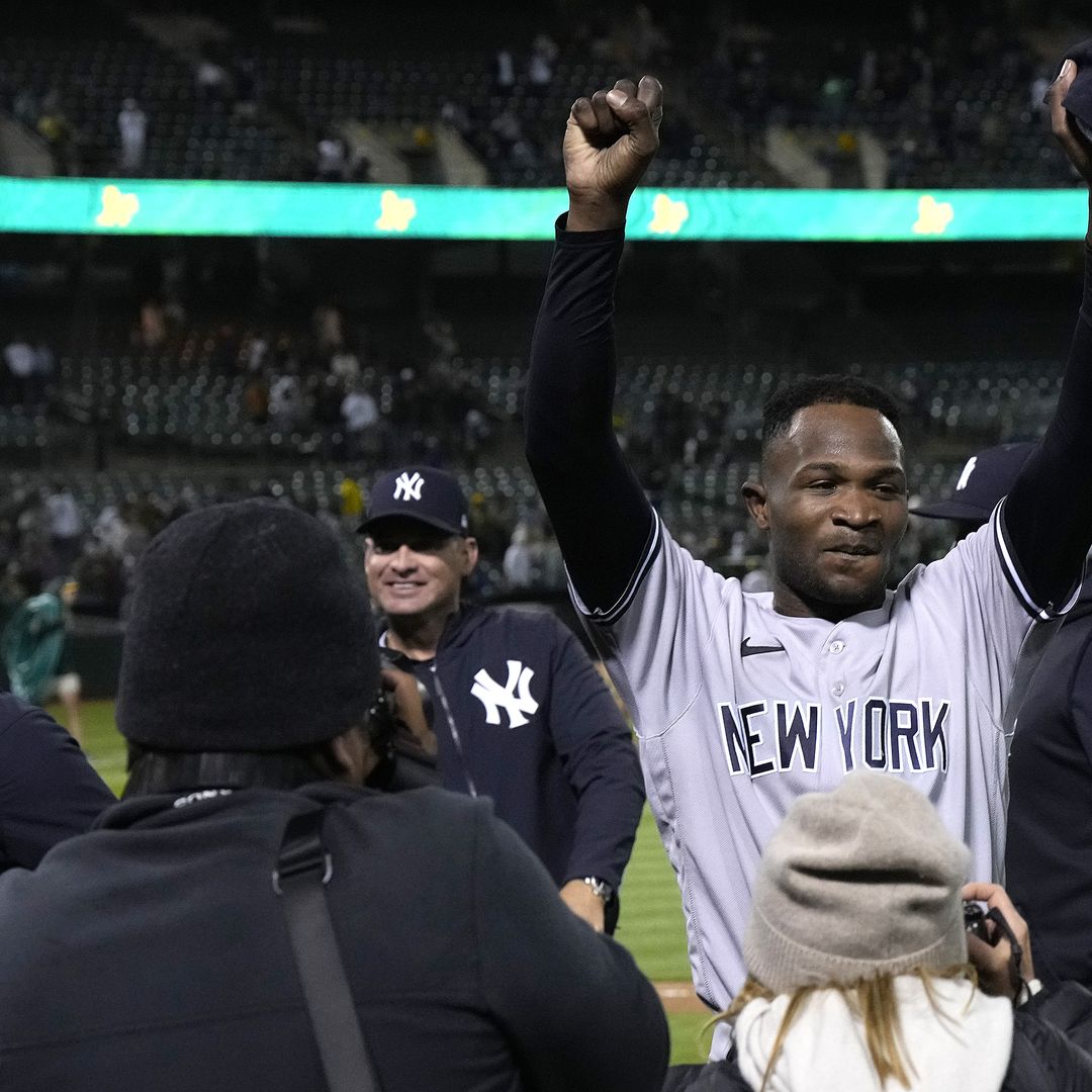 Domingo Germán throws the MLB's 24th perfect game