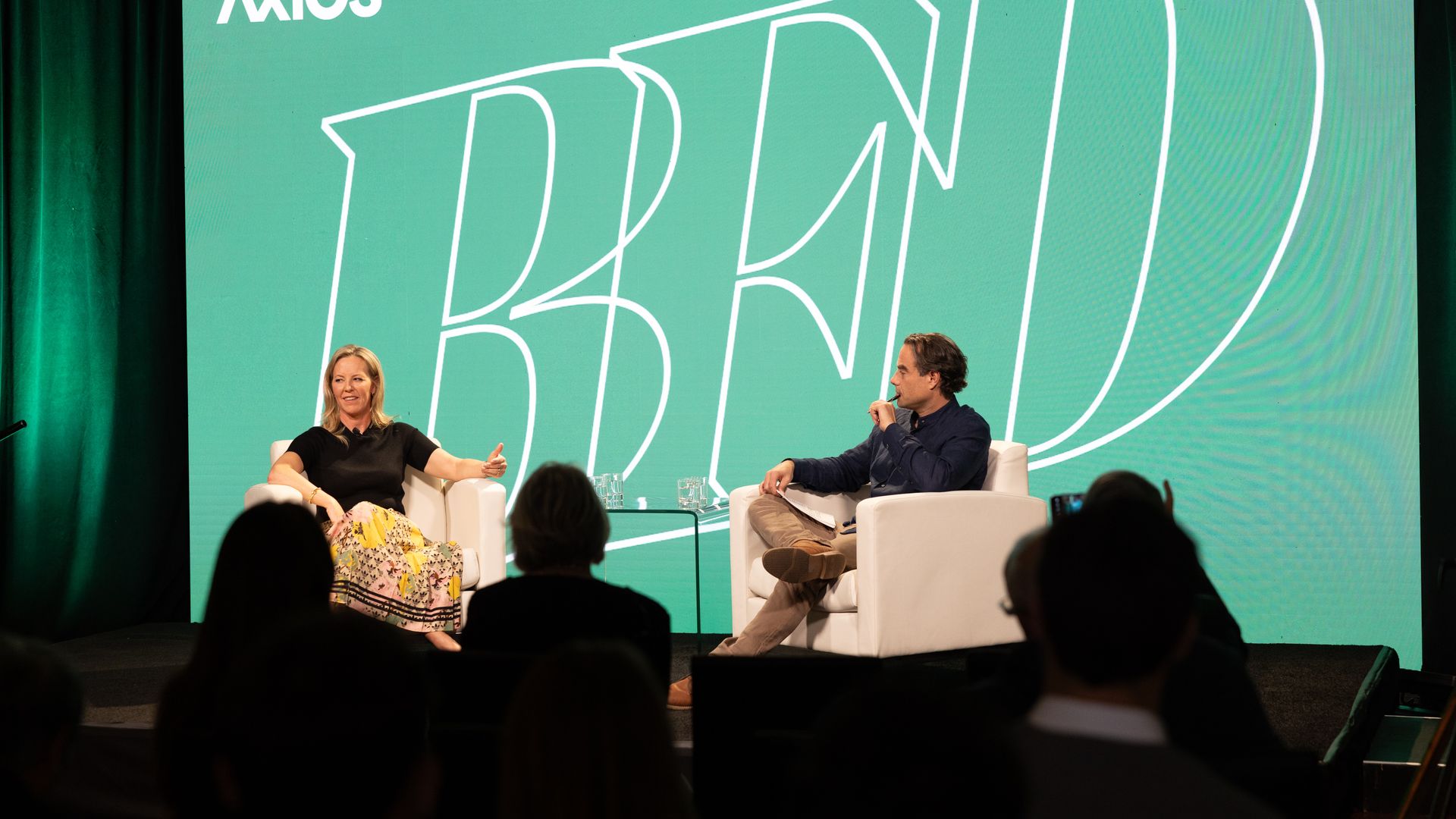 Katie Haun in conversation with Dan Primack at Axios' BFD: San Francisco.