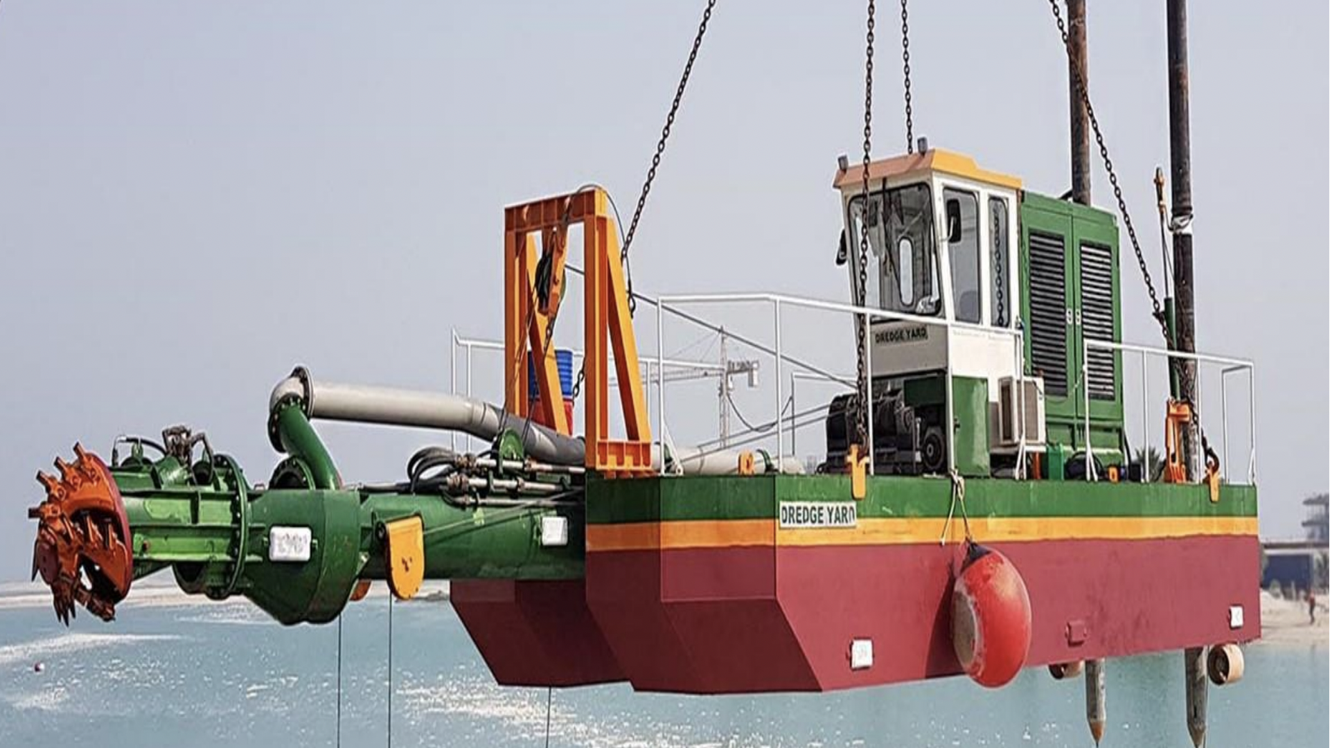 A dredger