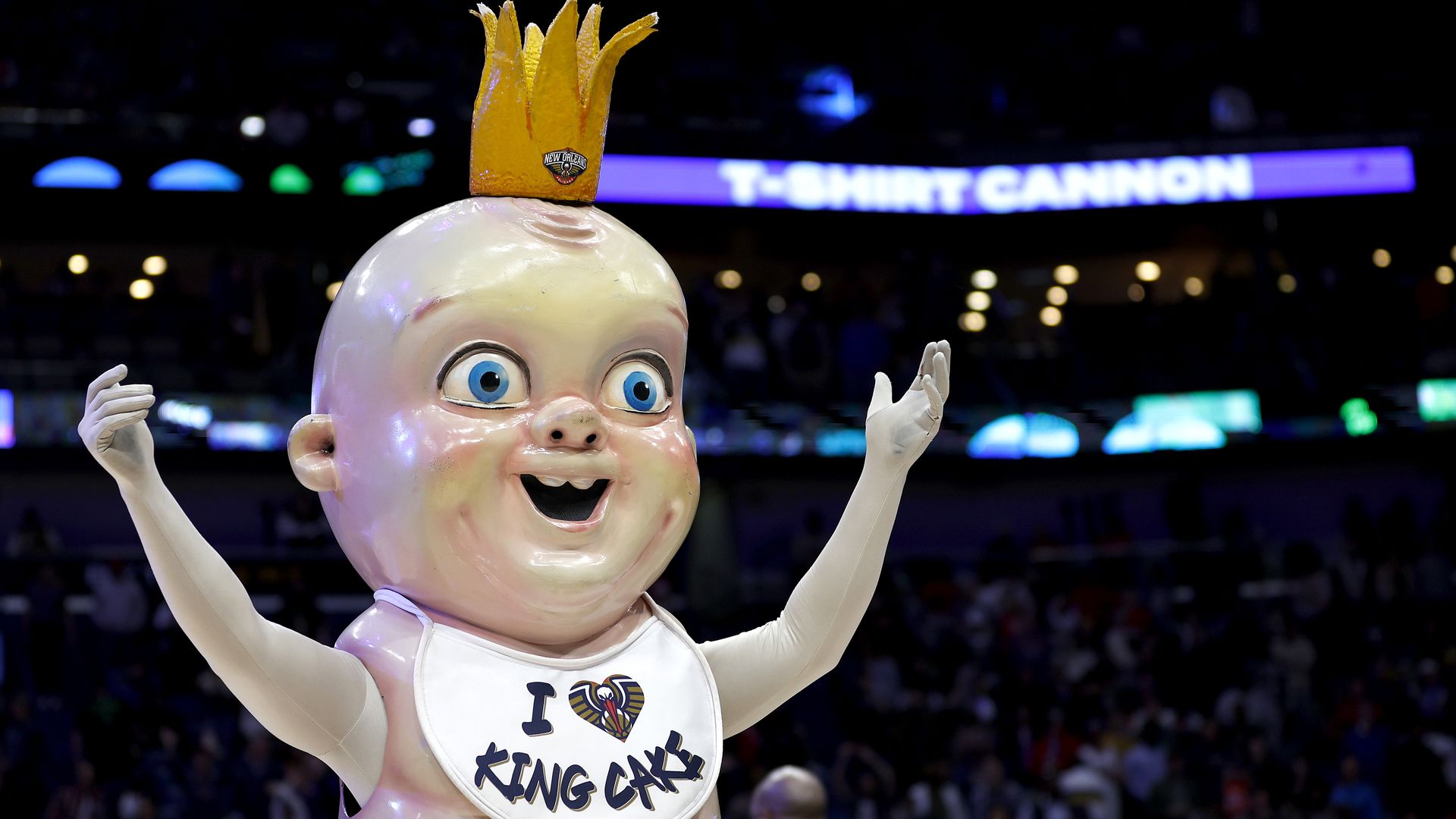 NBA's creepiest mascot returns to New Orleans - Axios New Orleans