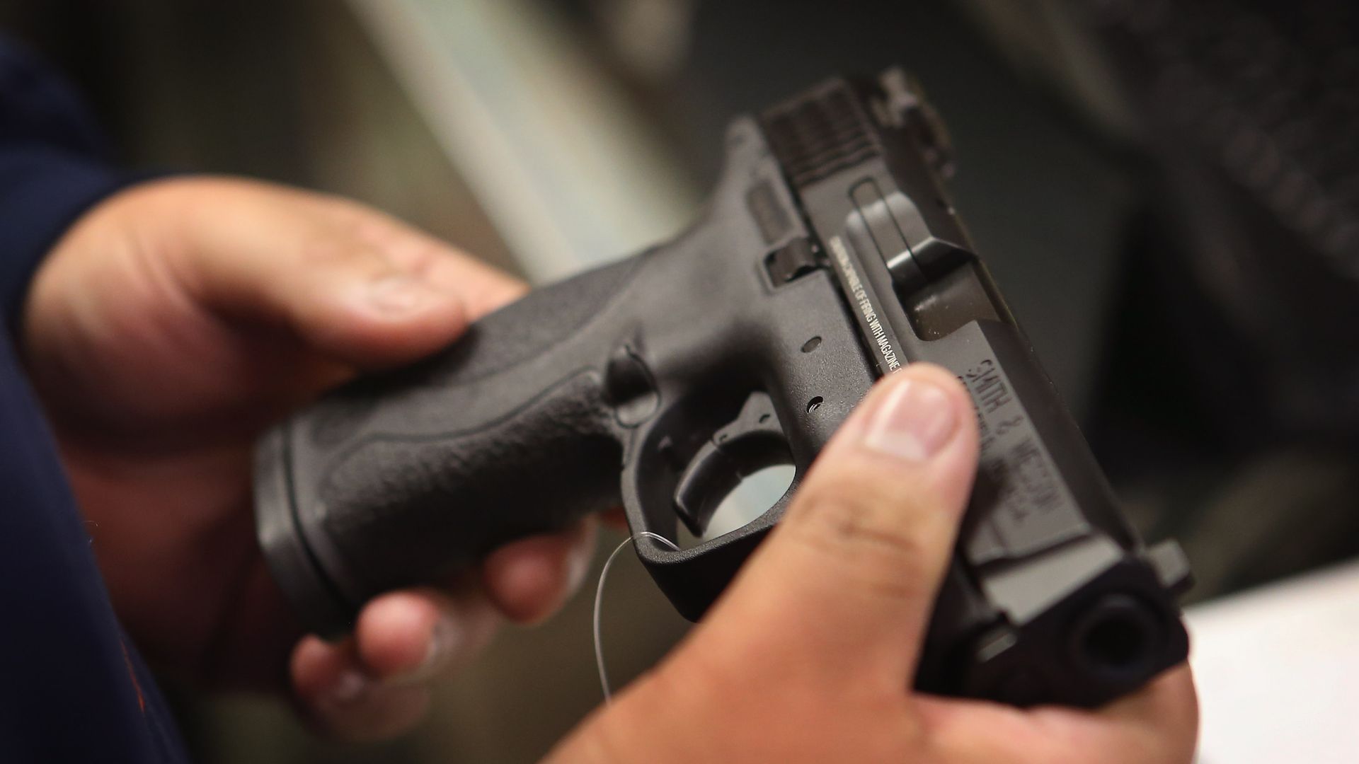 A handgun