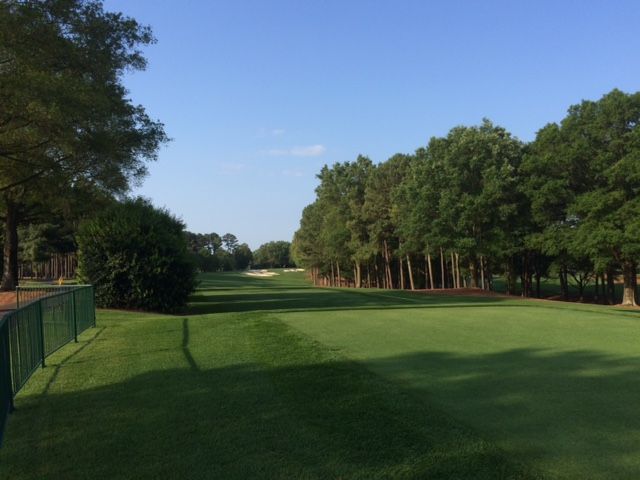 hole 1 quail hollow golf