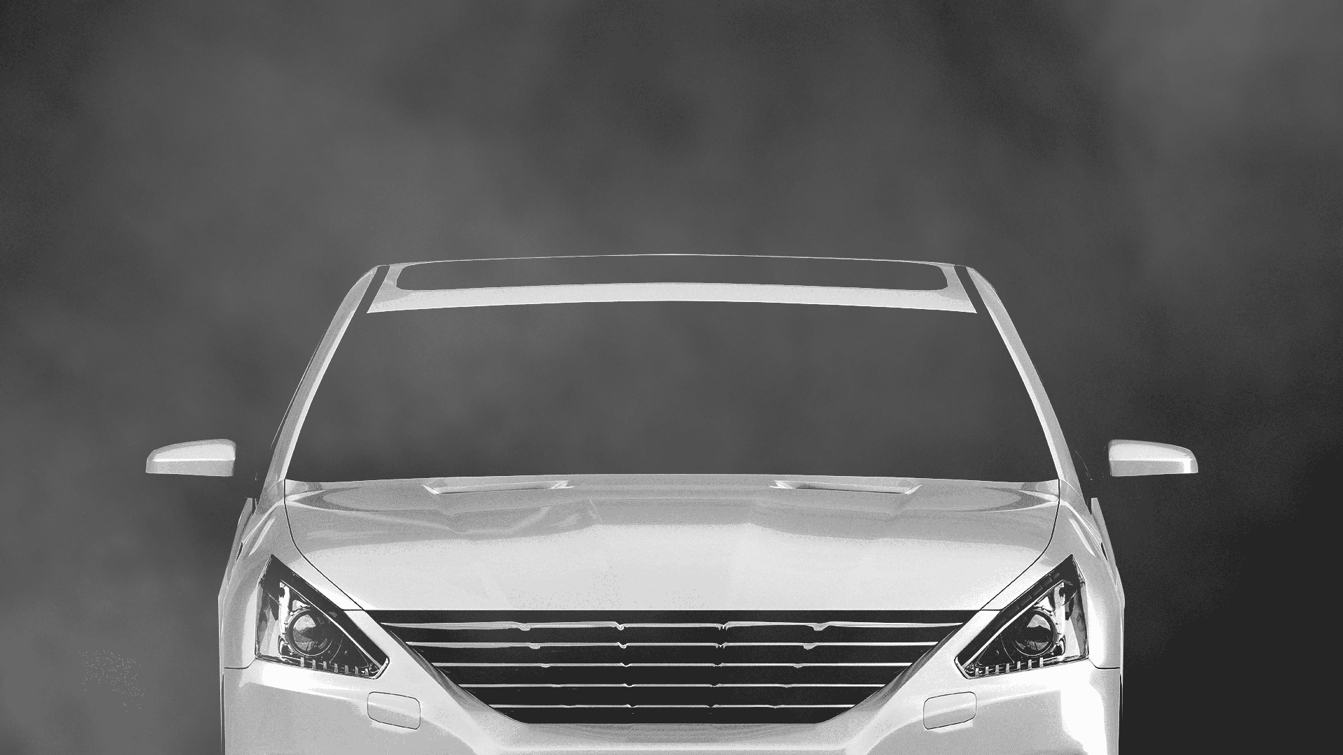 Illustration of a car with a phantom driver