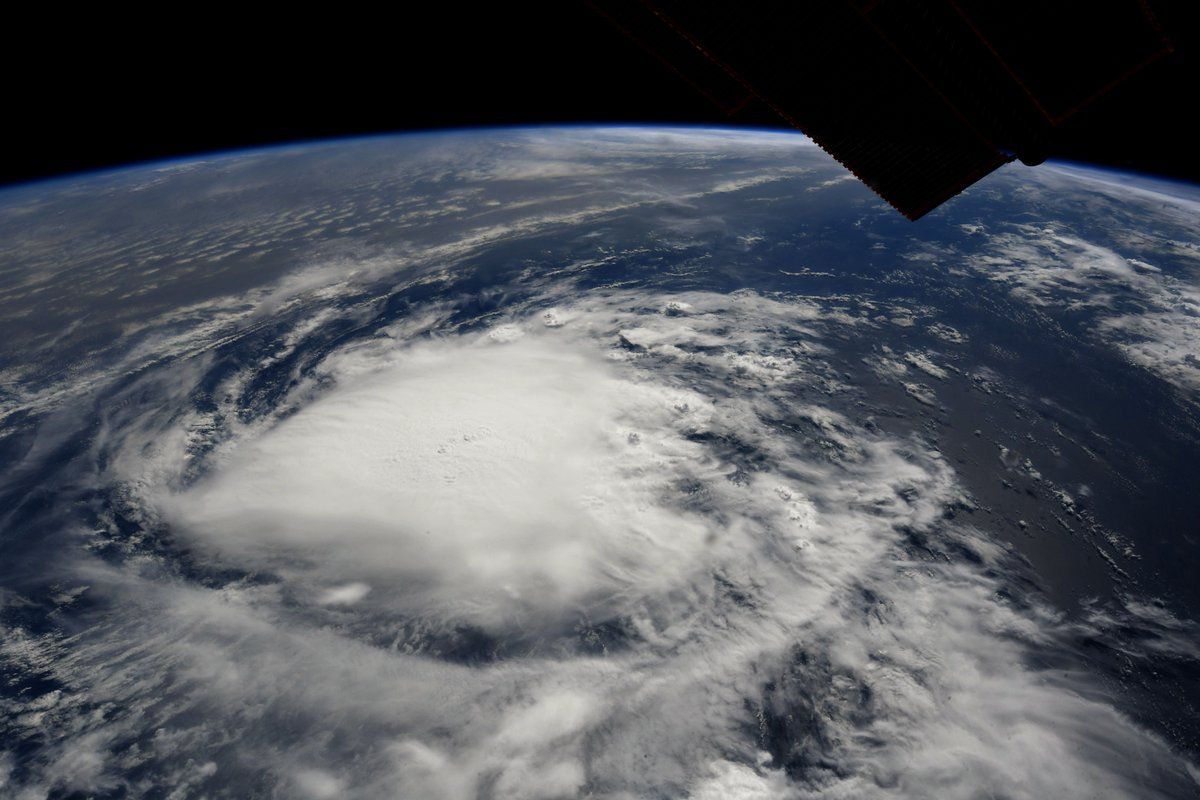 Hurricane Florence from space