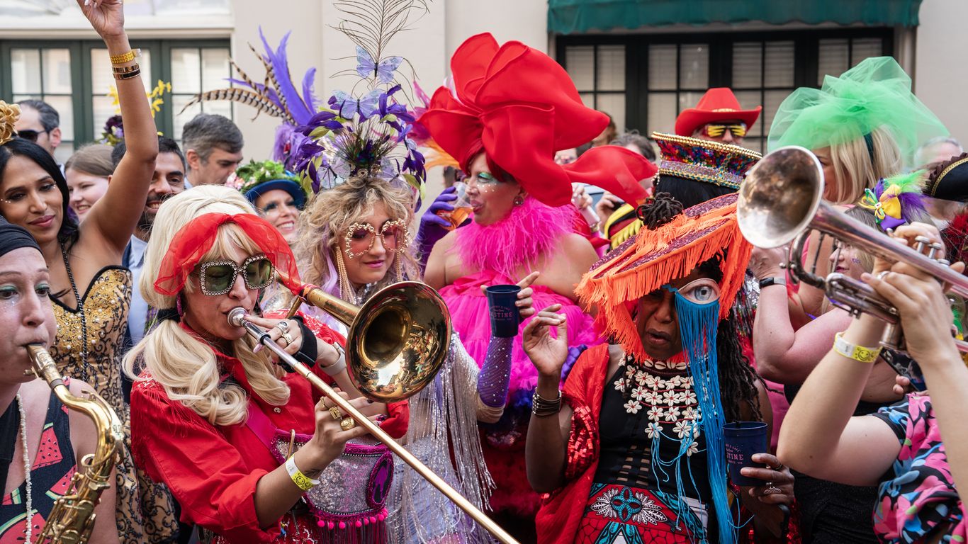New Orleans Mardi Gras Livestream Parades French Quarter Parties Axios New Orleans 