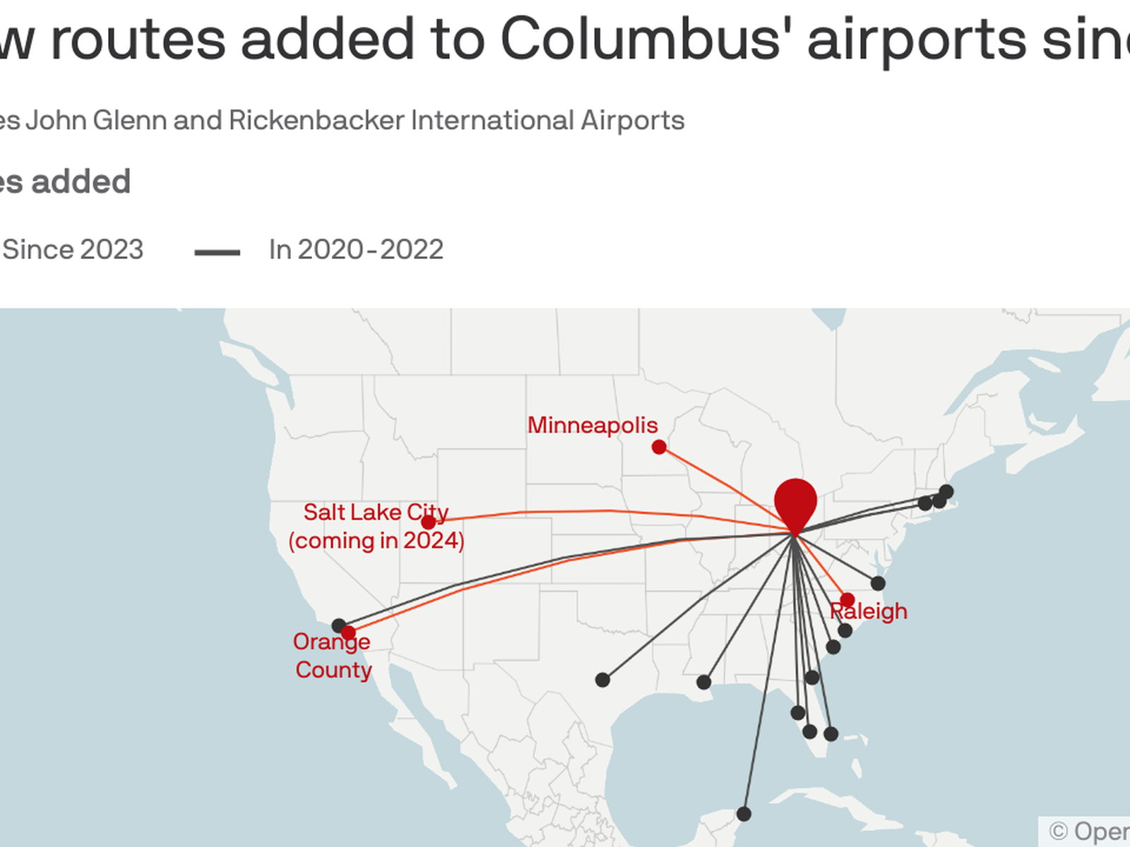 Here s where you can fly from Columbus Ohio Axios Columbus