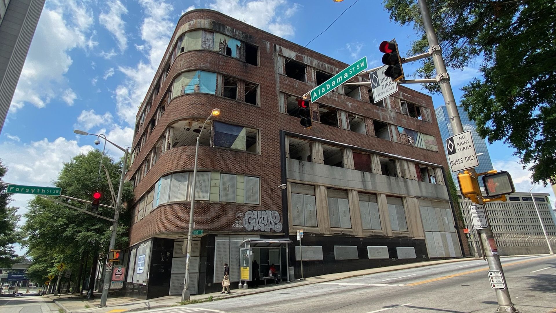 The former Atlanta Constitution building