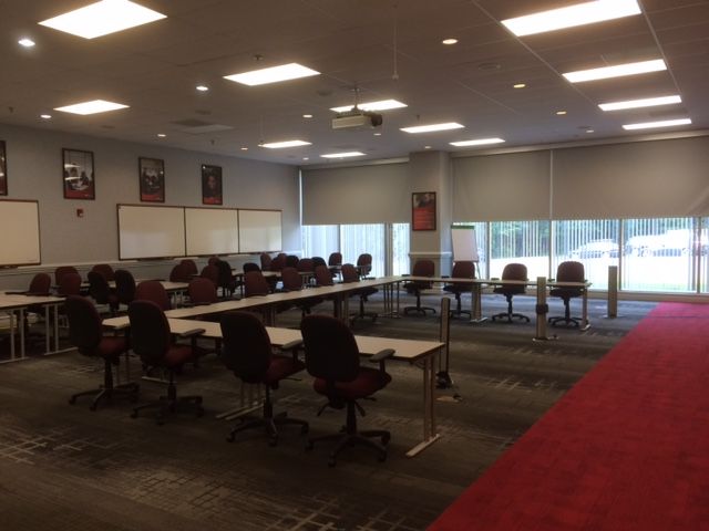 training room at ingersoll rand davidson headquarters