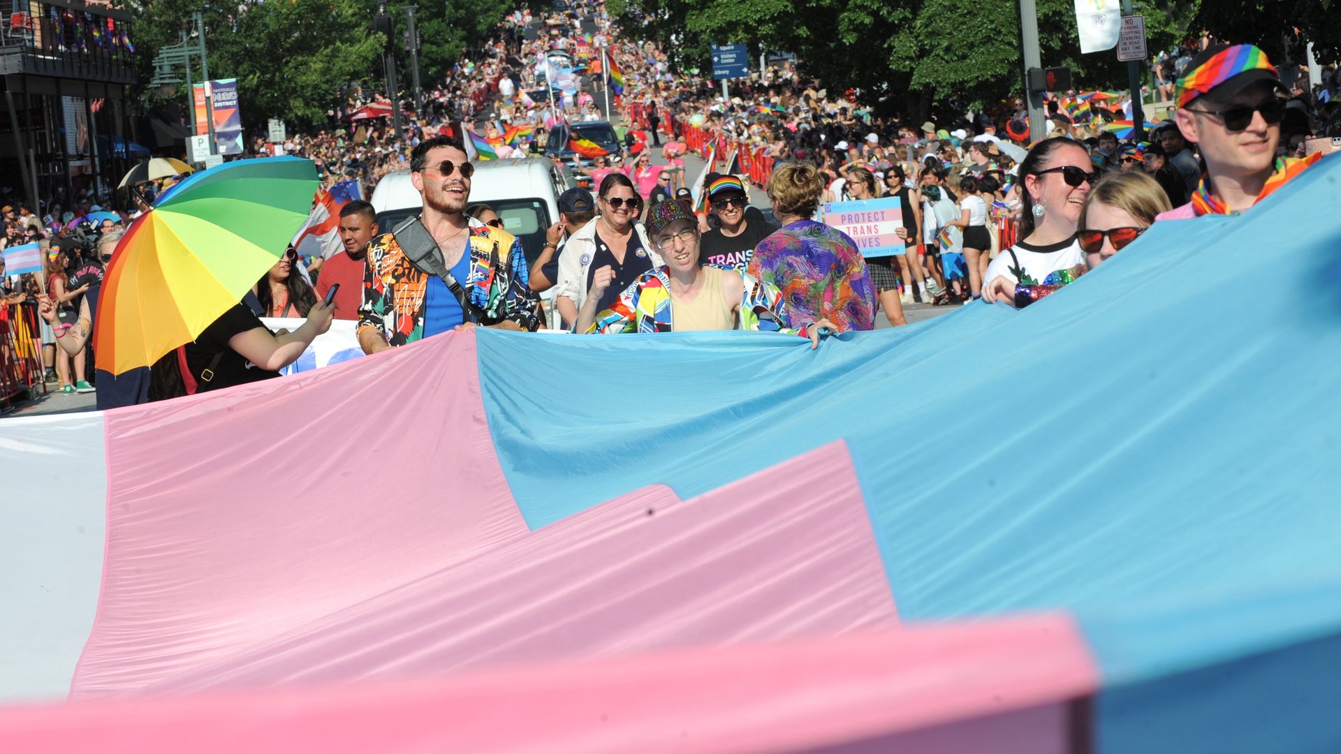 photo of pride parade