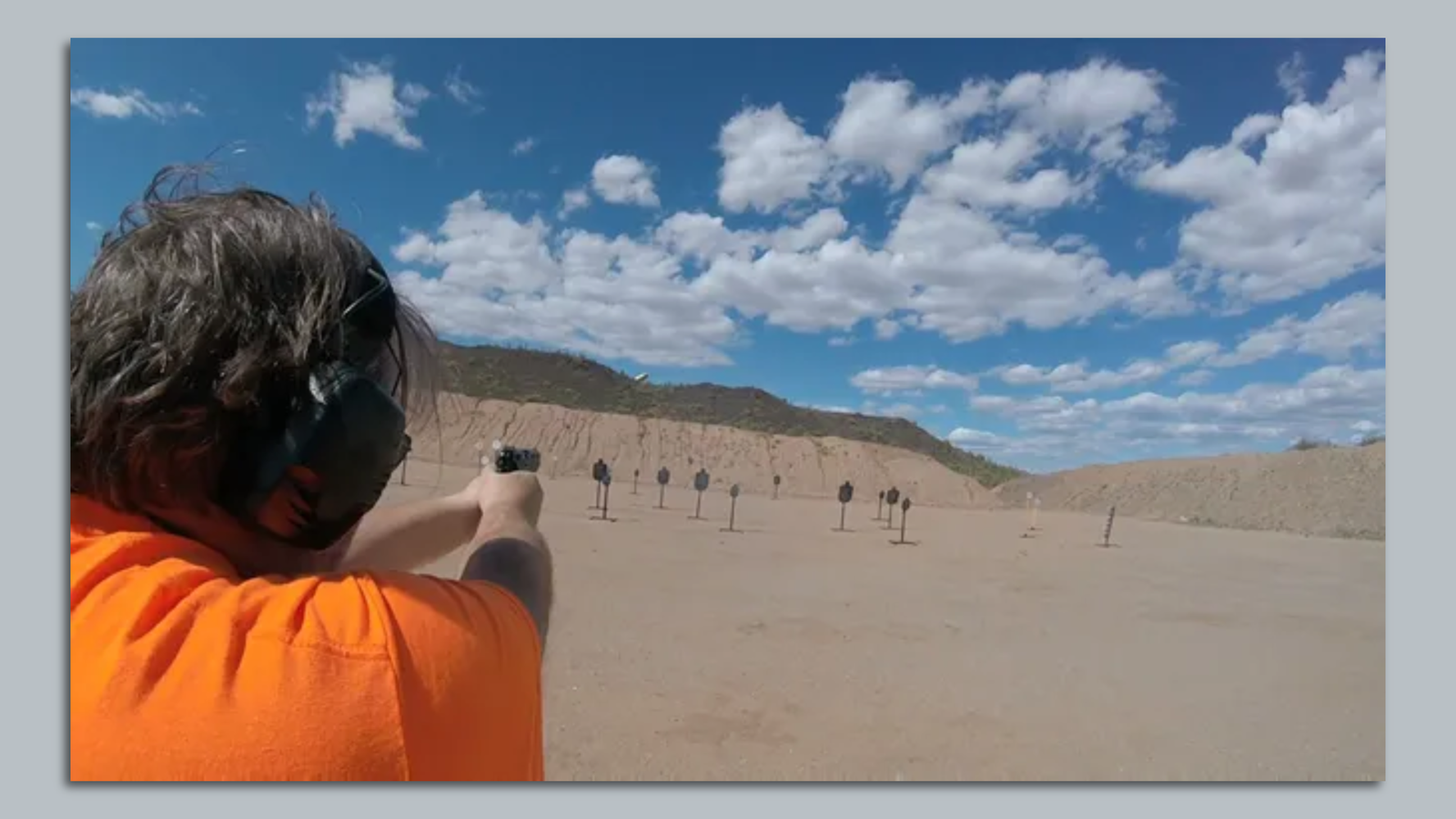 Experience steel target shooting at Ben Avery Shooting Facility in