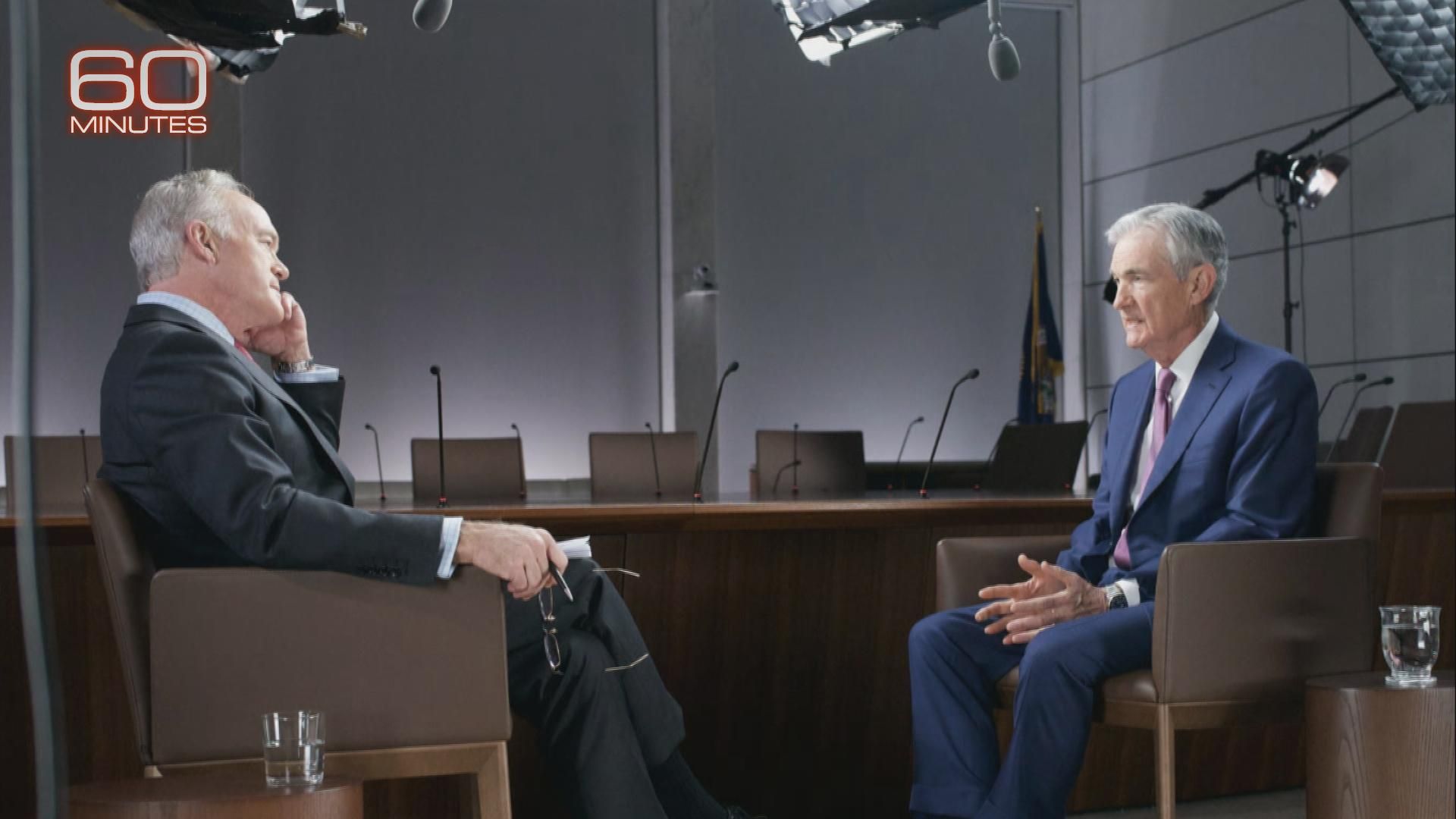 Scott Pelley interviews Fed Chair Jerome Powell