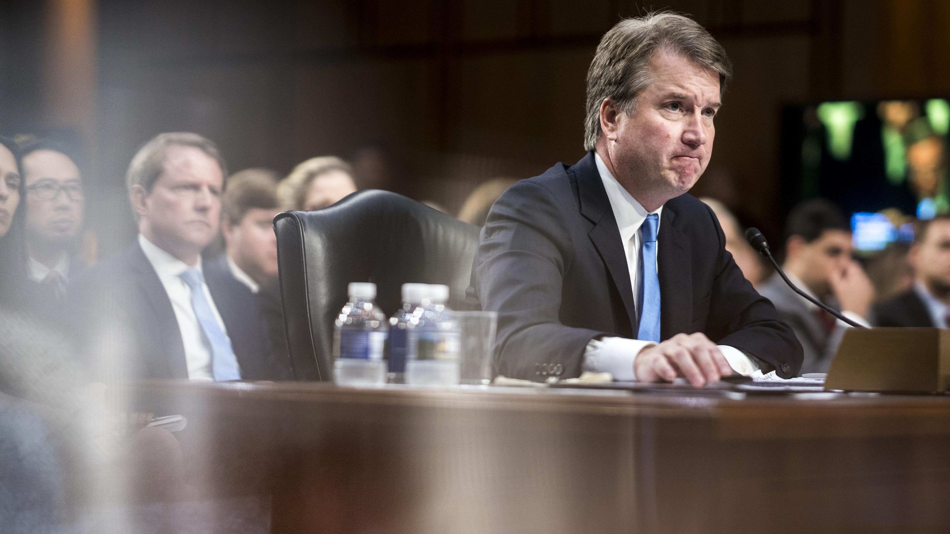 Supreme Court nominee Brett Kavanaugh during his confirmation hearing 