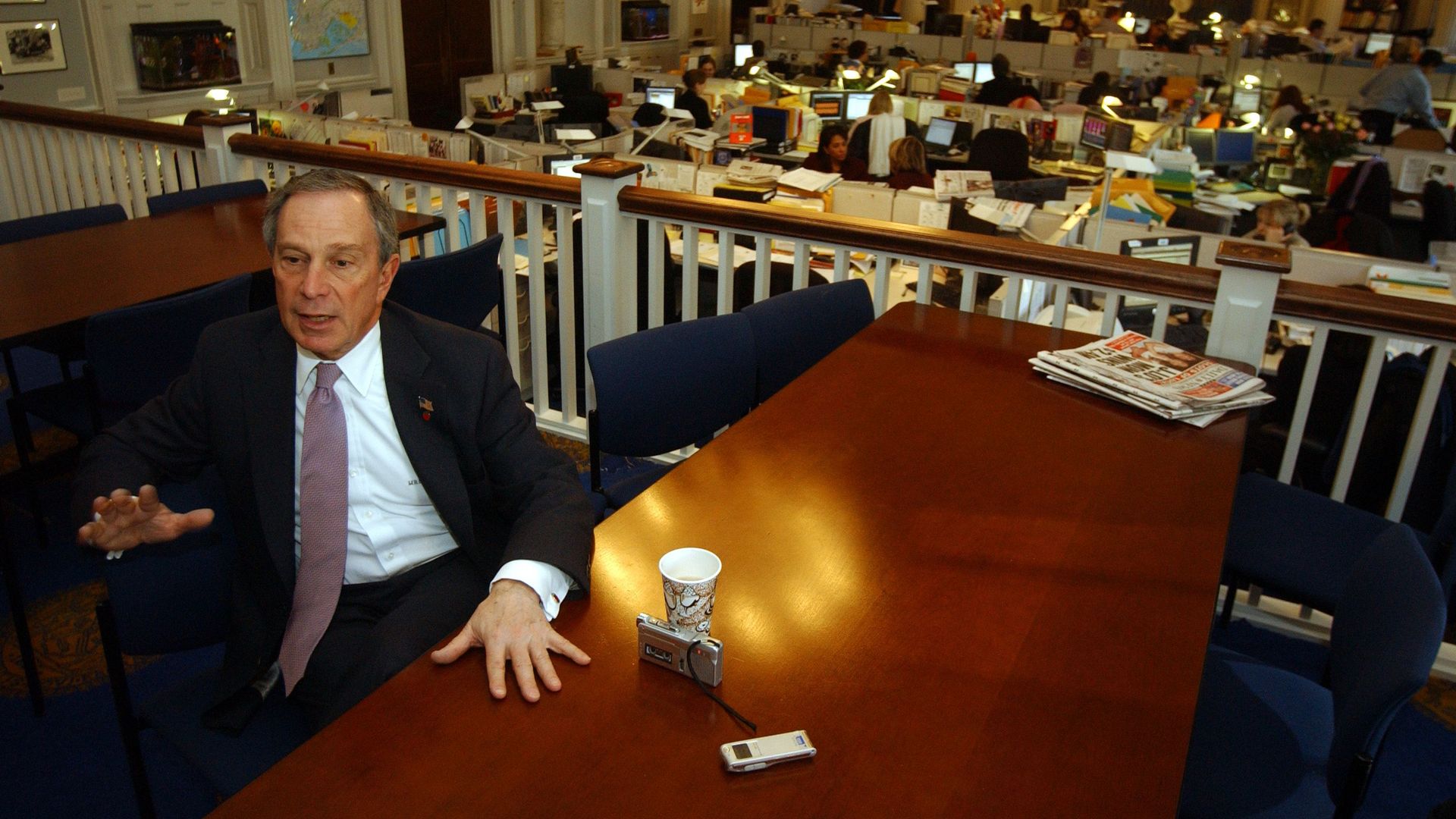 Mayor Bloomberg in 2004